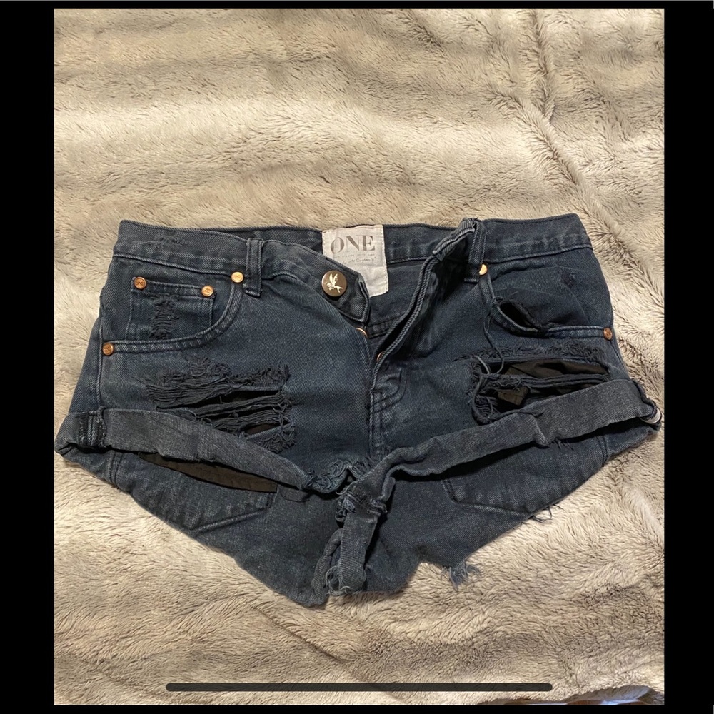 OneTeaspoon Bandit denim shorts